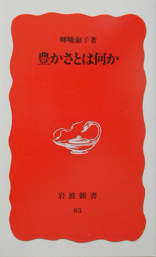豊かさとは何か　　（岩波新書　新赤版　８５）