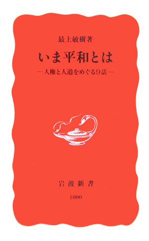 いま平和とは　人権と人道をめぐる９話　　（岩波新書　新赤版　１０００）