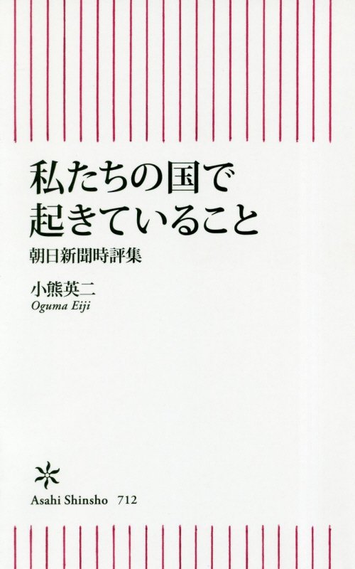 私たちの国で起きていること　朝日新聞時評集　　（朝日新書）
