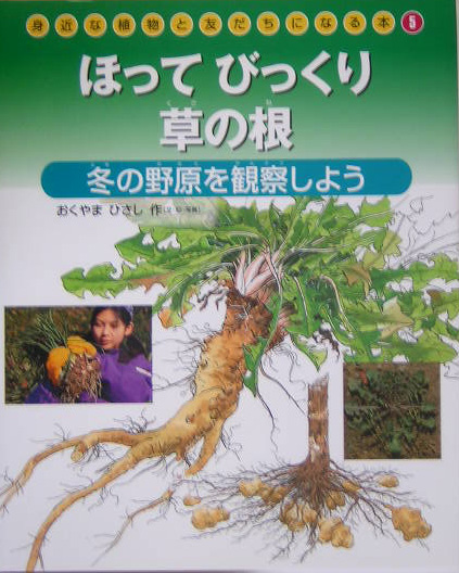 身近な植物と友だちになる本　５　ほってびっくり　草の根　冬の野原を観察しよう　　（身近な植物と友だちになる本）