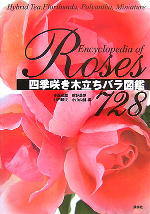 四季咲き木立ちバラ図鑑７２８　
