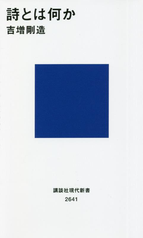 詩とは何か　　（講談社現代新書　２６４１）