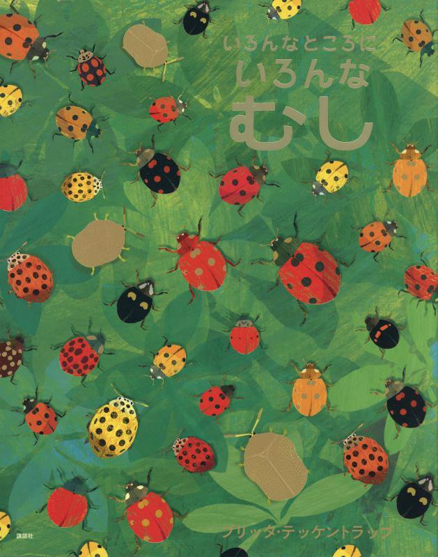いろんなところにいろんなむし　