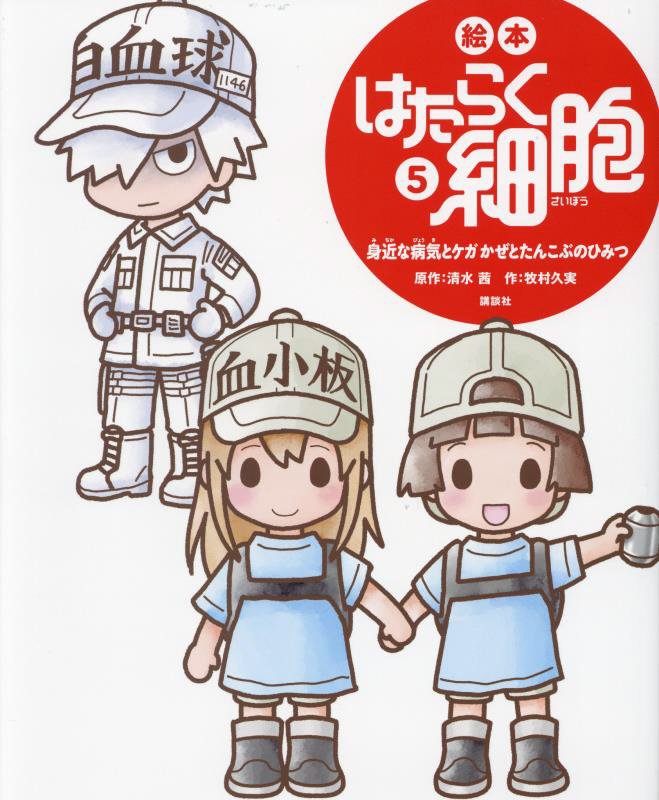 絵本はたらく細胞　５　身近な病気とケガかぜとたんこぶのひみつ（講談社の創作絵本）