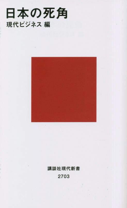 日本の死角　　（講談社現代新書　２７０３）