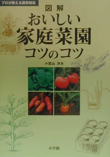 図解おいしい家庭菜園コツのコツ　　（プロが教える園芸秘伝）