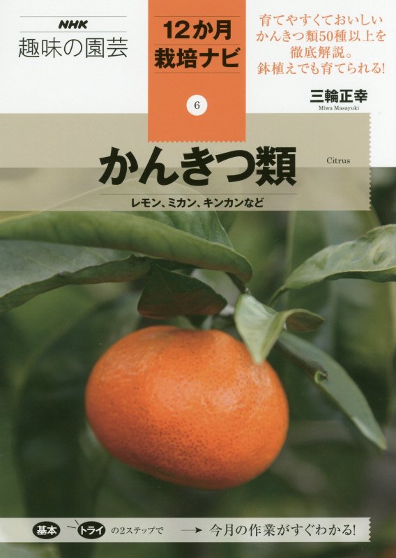 かんきつ類　レモン、ミカン、キンカンなど　　（ＮＨＫ趣味の園芸　１２か月栽培ナビ）
