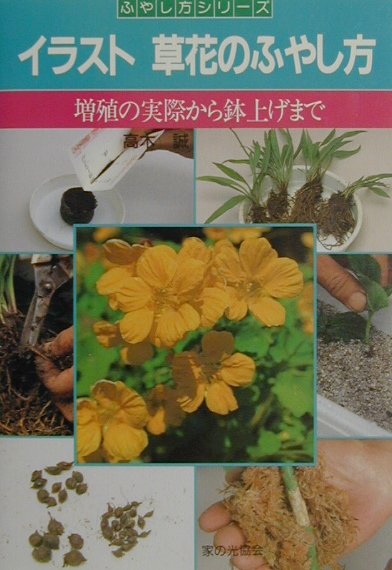 イラスト草花のふやし方　増殖の実際から鉢上げまで　　（ふやし方シリーズ）