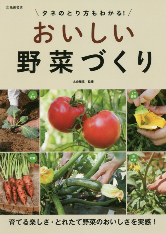 タネのとり方もわかる！おいしい野菜づくり　育てる楽しさ・とれたて野菜のおいしさを実感！　