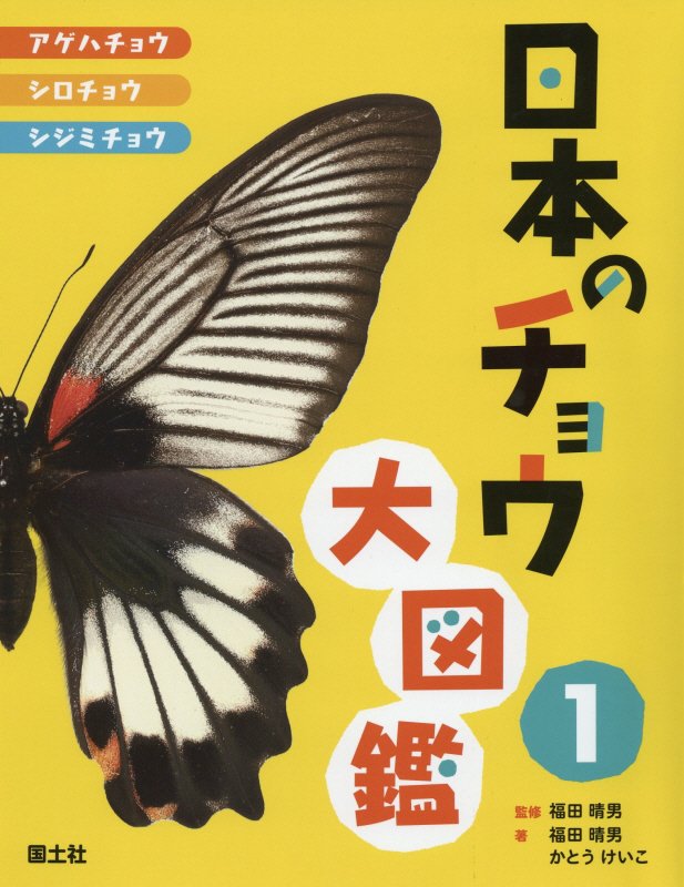 日本のチョウ大図鑑　１　アゲハチョウ・シロチョウ・シジミチョウ
