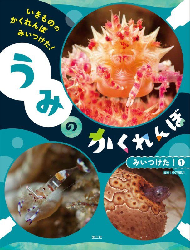 いきもののかくれんぼみいつけた！　〔１〕　うみのかくれんぼみいつけた！