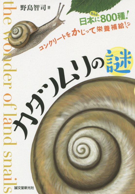 カタツムリの謎　日本になんと８００種！コンクリートをかじって栄養補給！？　