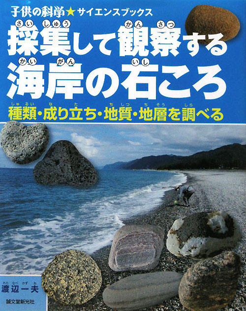 採集して観察する海岸の石ころ　種類・成り立ち・地質・地層を調べる　　（子供の科学・サイエンスブックス）