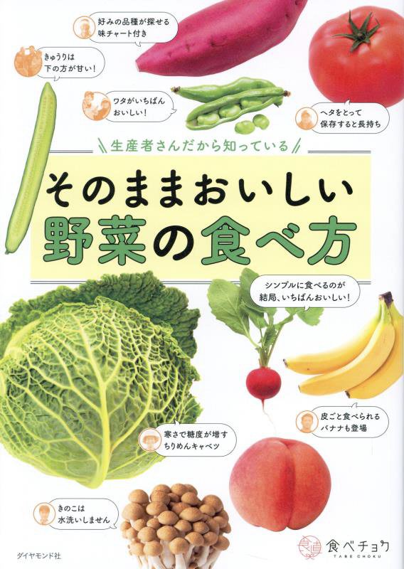 生産者さんだから知っているそのままおいしい野菜の食べ方　