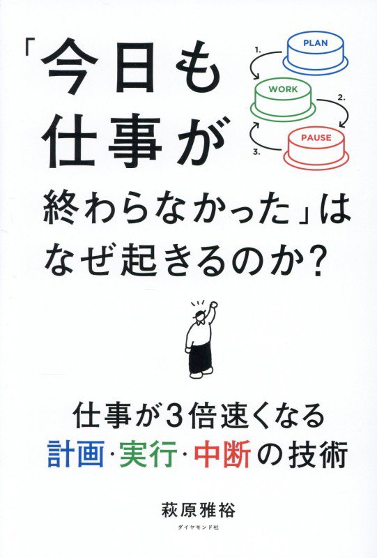 「今日も仕事が終わらなかった」はなぜ起きるのか？　仕事が３倍速くなる計画・実行・中断の技術　