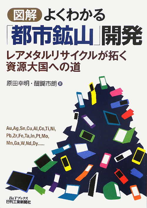 図解よくわかる「都市鉱山」開発　レアメタルリサイクルが拓く資源大国への道　　（Ｂ＆Ｔブックス）