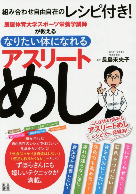 鹿屋体育大学スポーツ栄養学講師が教えるなりたい体になれるアスリートめし　