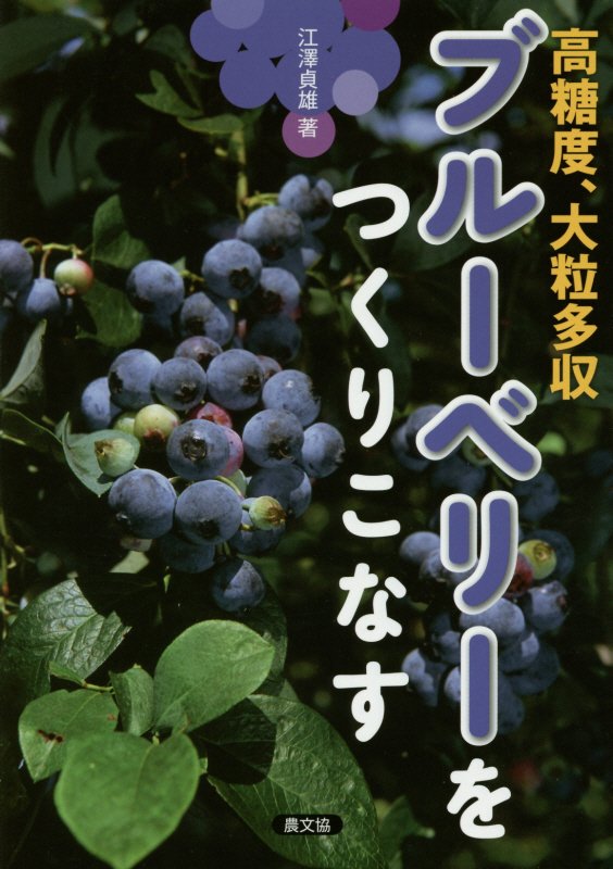 ブルーベリーをつくりこなす　高糖度、大粒多収　