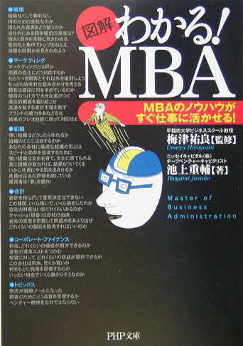 図解わかる！ＭＢＡ　ＭＢＡのノウハウがすぐ仕事に活かせる！　　（ＰＨＰ文庫　う　１１－１）