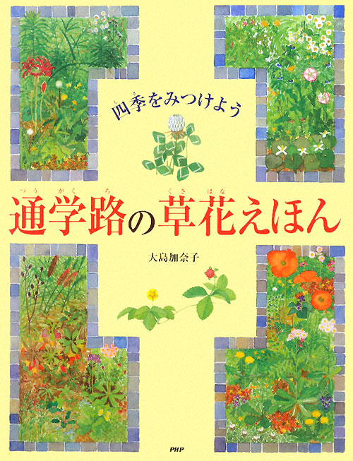 通学路の草花えほん　四季をみつけよう　