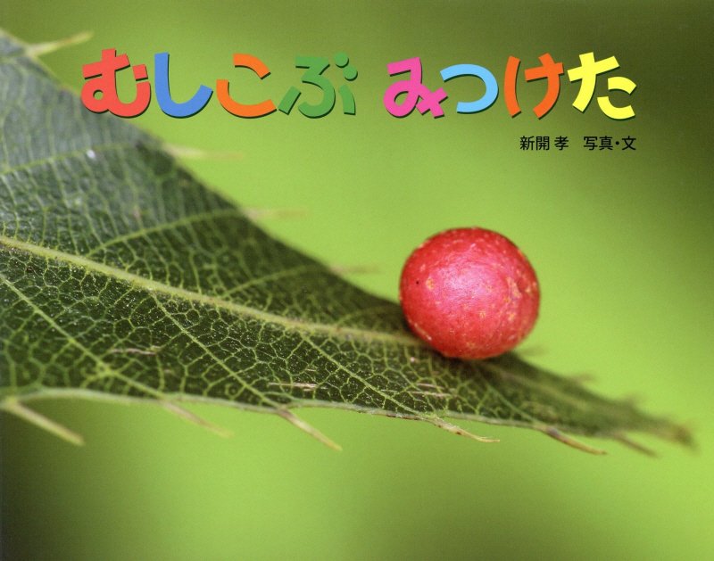 むしこぶみつけた　　（ふしぎいっぱい写真絵本）