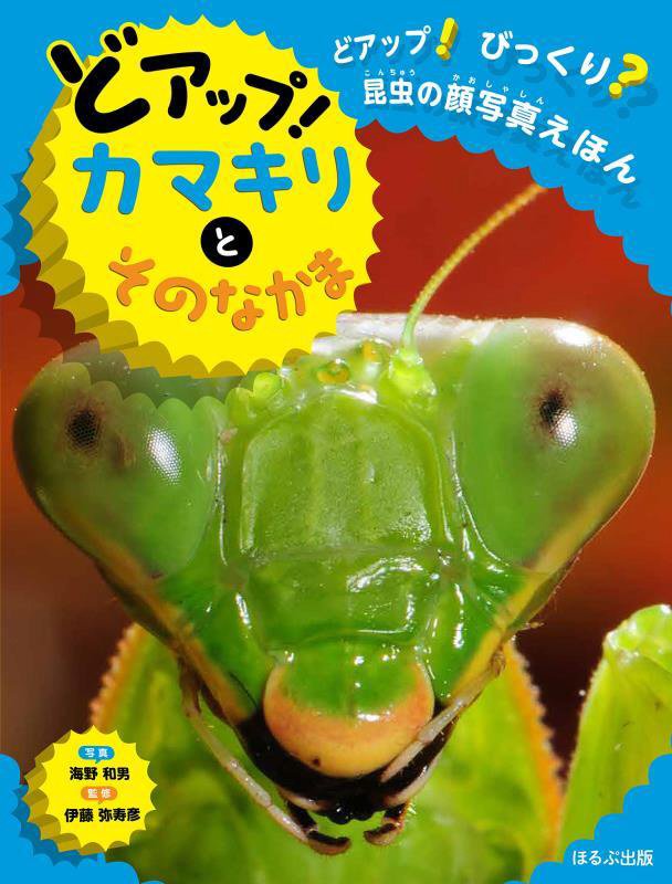 どアップ！びっくり？昆虫の顔写真えほん　〔３〕　どアップ！カマキリとそのなかま