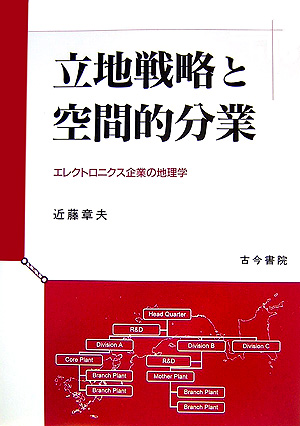 立地戦略と空間的分業　エレクトロニクス企業の地理学　