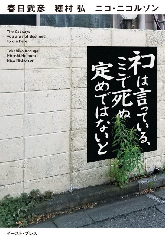 ネコは言っている、ここで死ぬ定めではないと　