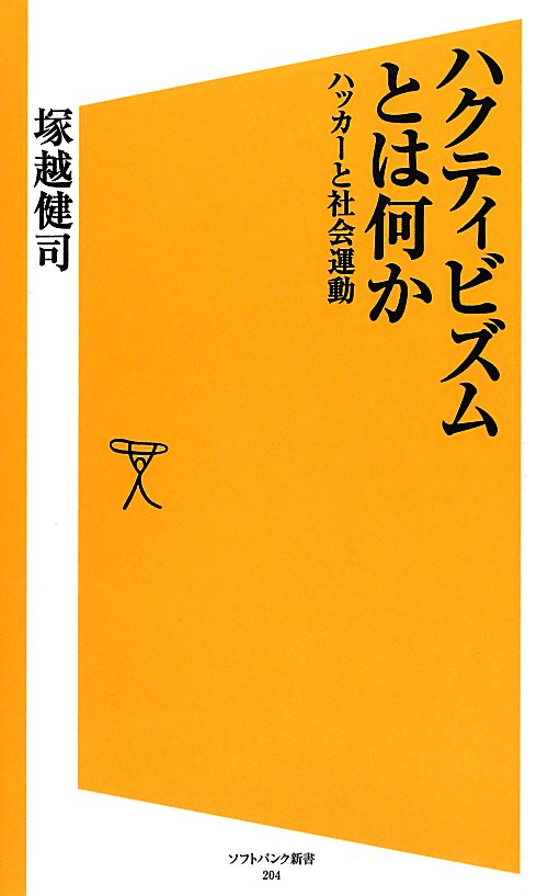 ハクティビズムとは何か　ハッカーと社会運動　　（ソフトバンク新書　２０４）