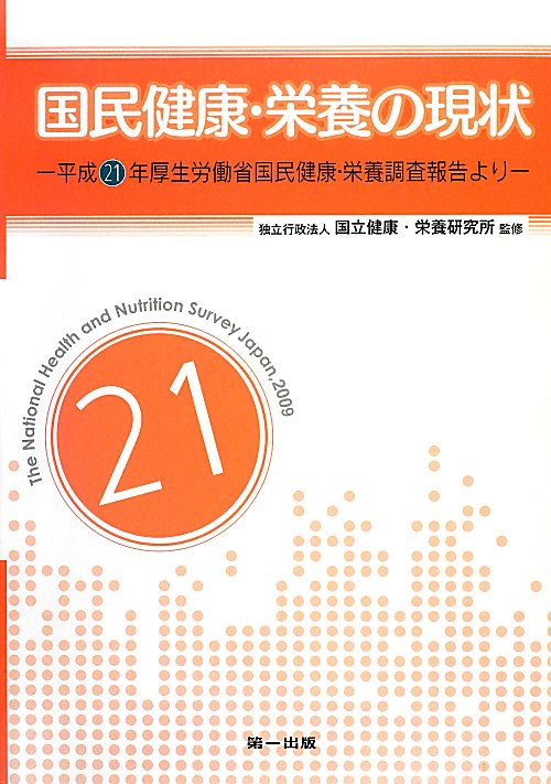 国民健康・栄養の現状　平成２１年厚生労働省国民健康・栄養調査報告より　
