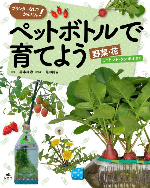 ペットボトルで育てよう　〔３〕　野菜・花