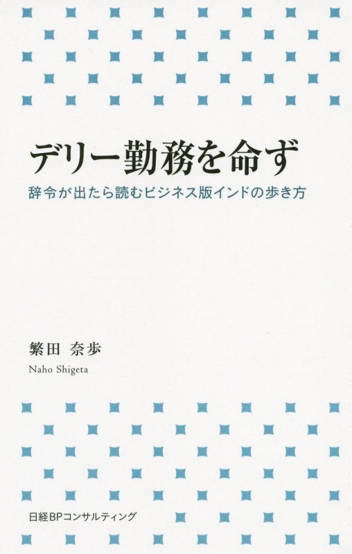 デリー勤務を命ず　辞令が出たら読むビジネス版インドの歩き方　