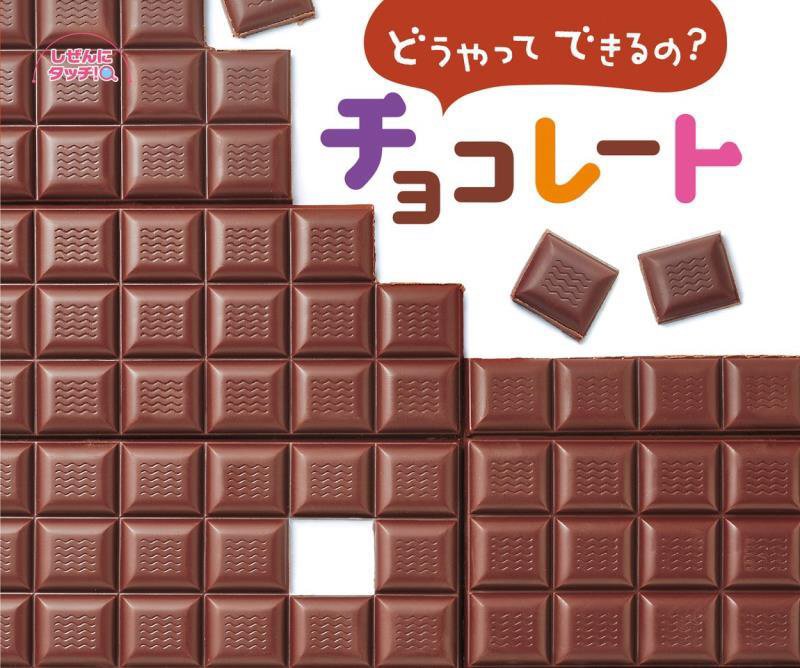 どうやってできるの？チョコレート　　（しぜんにタッチ！）