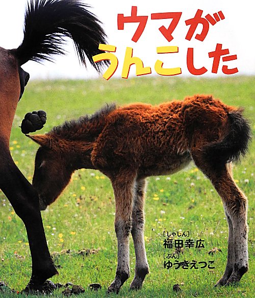 ウマがうんこした　　（しぜんといっしょ）