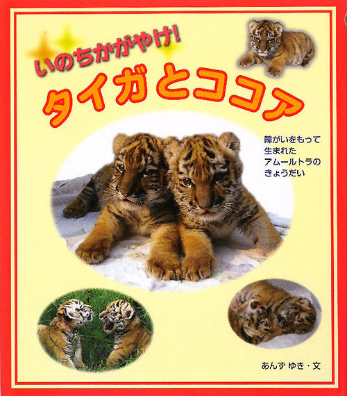 いのちかがやけ！タイガとココア　障がいをもって生まれたアムールトラのきょうだい　