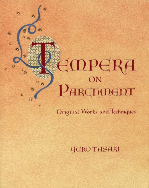 羊皮紙に描くテンペラ画　