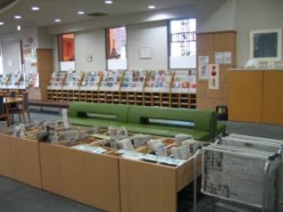 新聞・雑誌コーナー