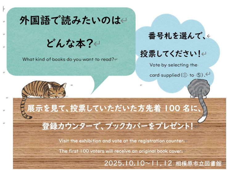 外国語資料展示ポスター